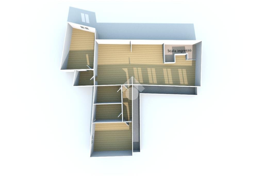 Appartamento Via Massimo D'Azeglio, Nizza Monferrato - planimetria 1