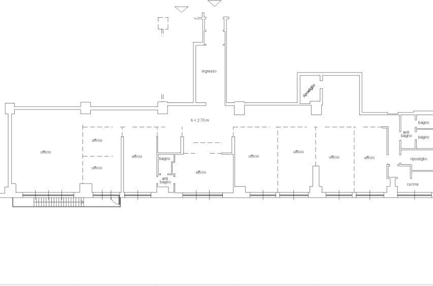 1.jpg - Ufficio Via Francesco Dassori 171, Genova (zona Albaro) - planimetria 1