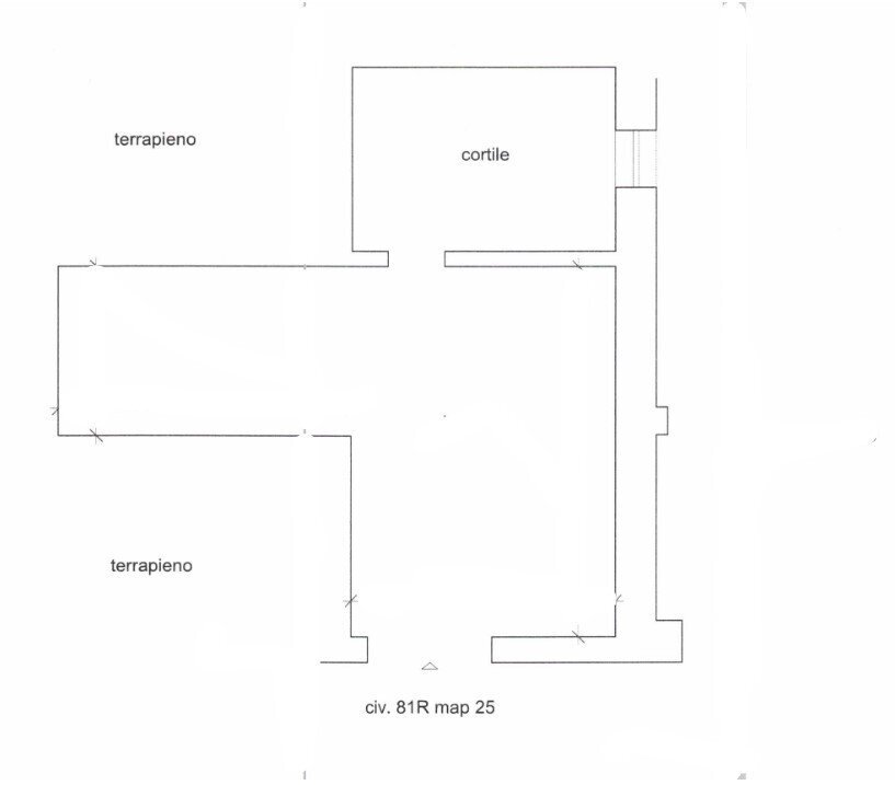 1.jpg - Warehouse Via Fereggiano 81 R, Genova (neighborhood Marassi) - floor plans 1