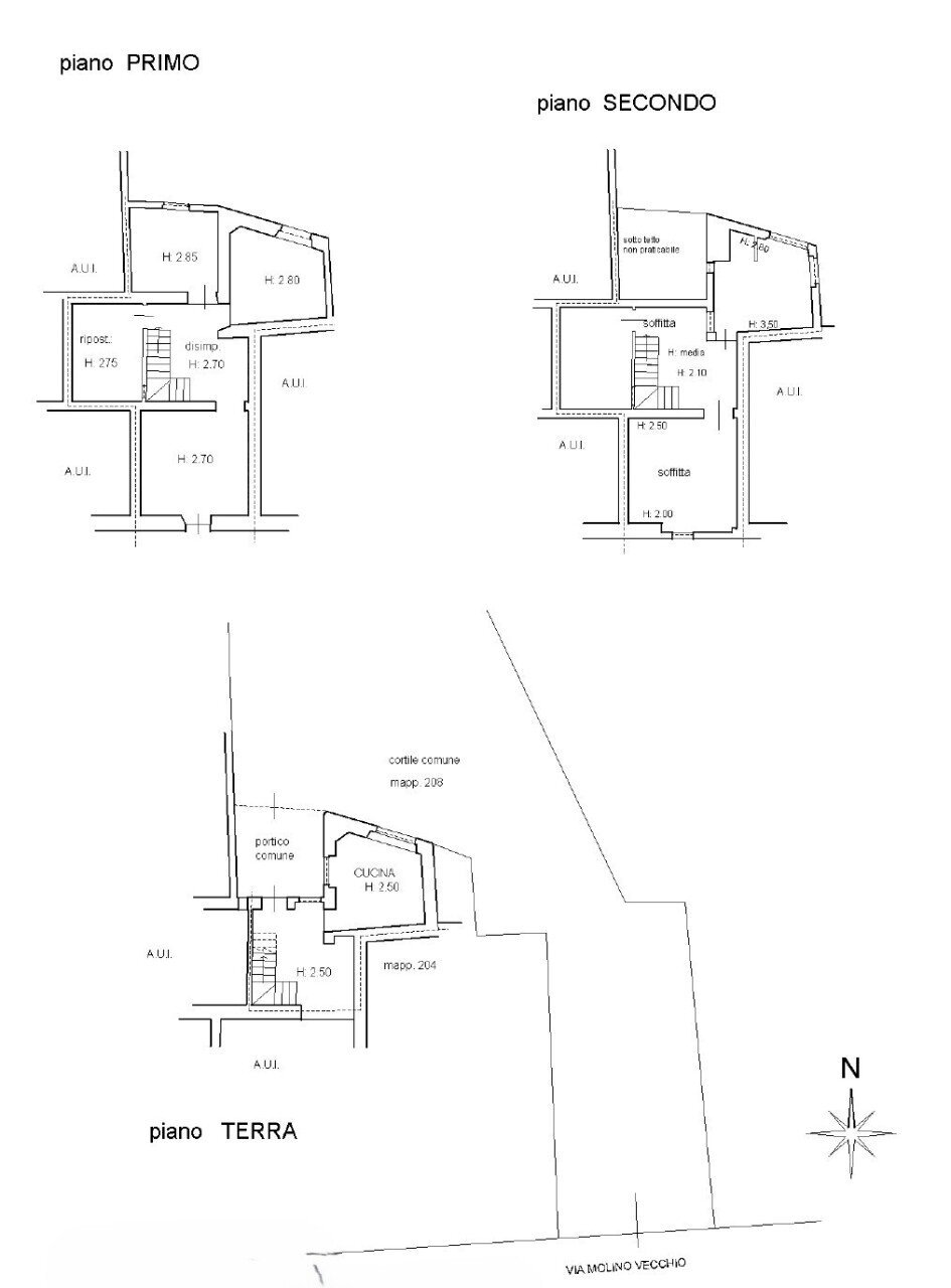 PLN_245548095_2_page-0001 - Townhouse Via Molino Vecchio 15, Borgosatollo - floor plans 1