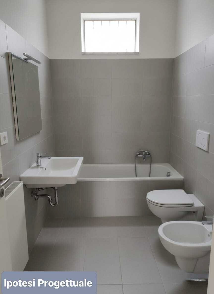 RENDER BAGNO.jpeg - Rustico Piazza Sant'Antonio Abate, Camporotondo Etneo - foto 1