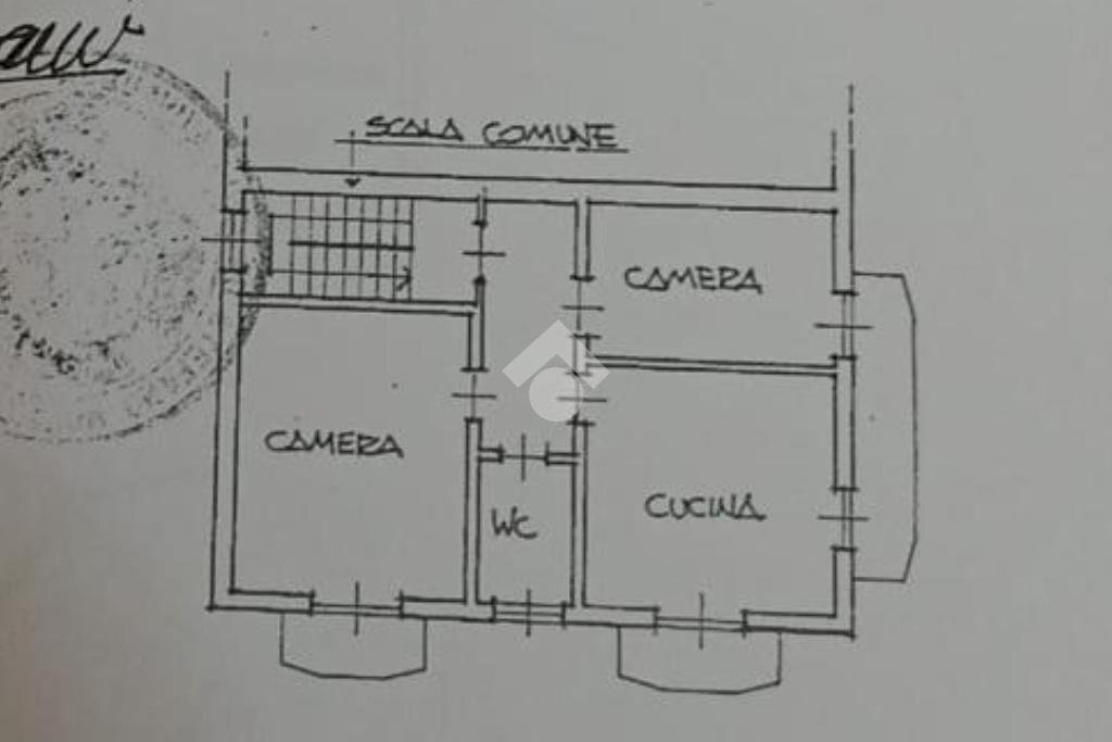 Trilocale Frazione Lora, Valdilana - planimetria 1