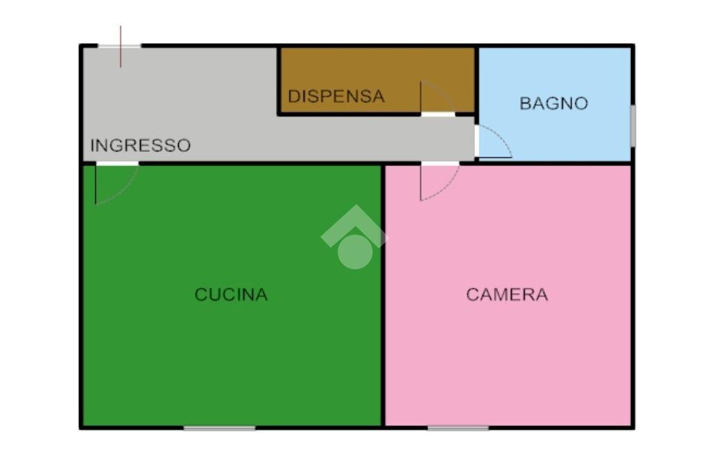 Bilocale Via Pian di Rocco, Carasco - planimetria 1