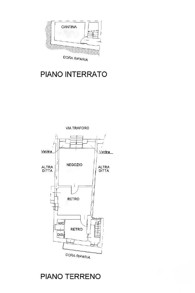 Trilocale Via Traforo, Bussoleno - planimetria 1