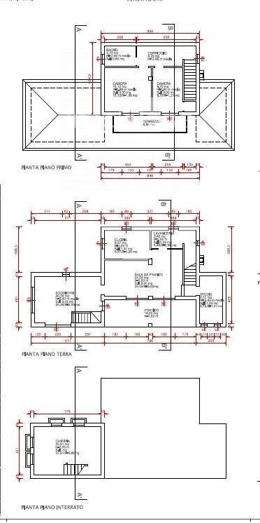 Foto 23 - Villa via Noalese, Treviso - planimetria 1