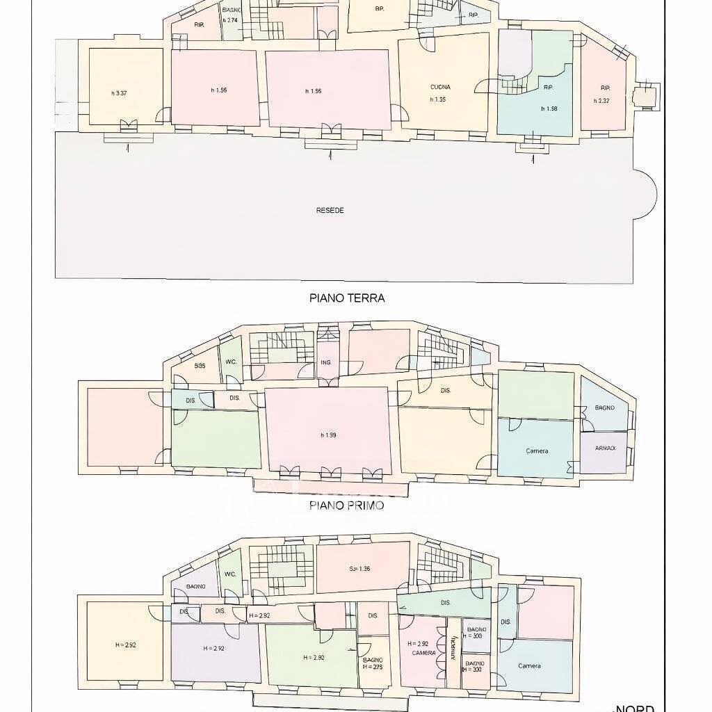 Foto 5 - Villa via delle capanne, Camaiore - planimetria 1