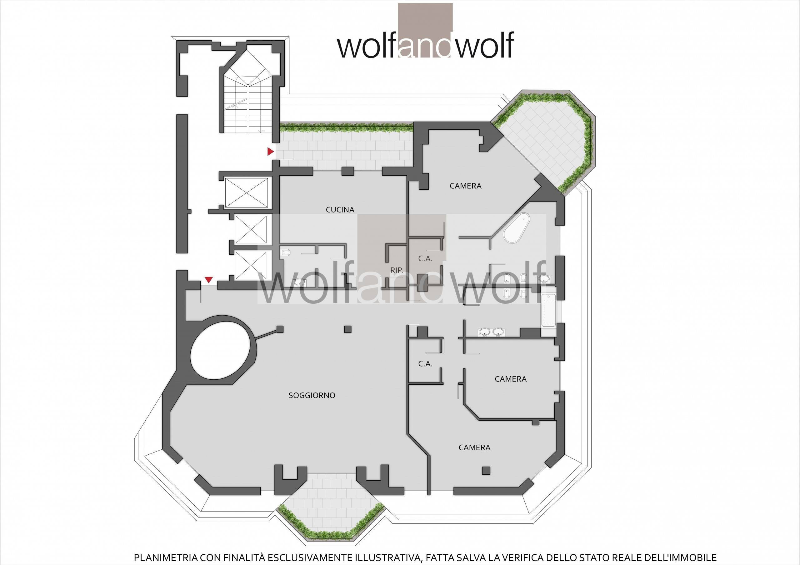 Foto 23 - Quadrilocale via fetonte
 
12, Milano - planimetria 1