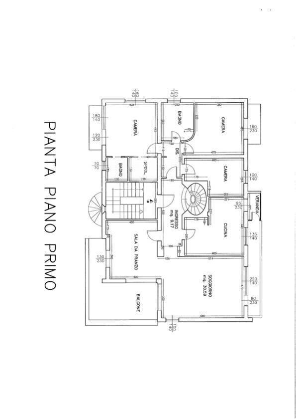 Foto 42 - Appartamento Viale Orazio, Riccione - planimetria 1