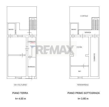 Pianta 2D - Casa indipendente Via Volturno
 
37, Catania - planimetria 1