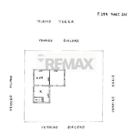 Pianta 2D - Casa indipendente contrada piano stella, Caltagirone - planimetria 1