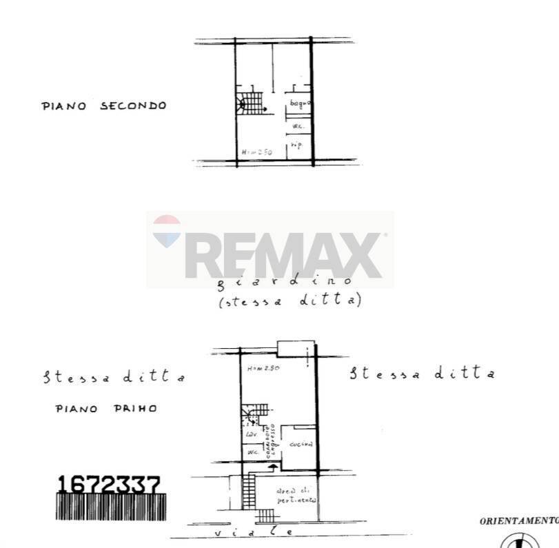 Pianta 2D - Appartamento Contrada Costa Saracena
 
206/F, Augusta - planimetria 1