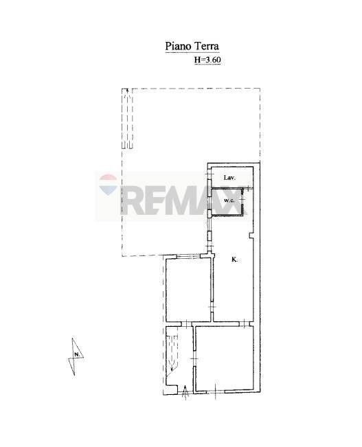 Pianta 2D - Casa semi indipendente Via Archimede
 
210, Misterbianco - planimetria 1