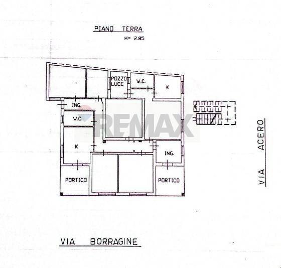 Pianta 2D - Casa semi indipendente via acero
 
26, Catania - planimetria 1