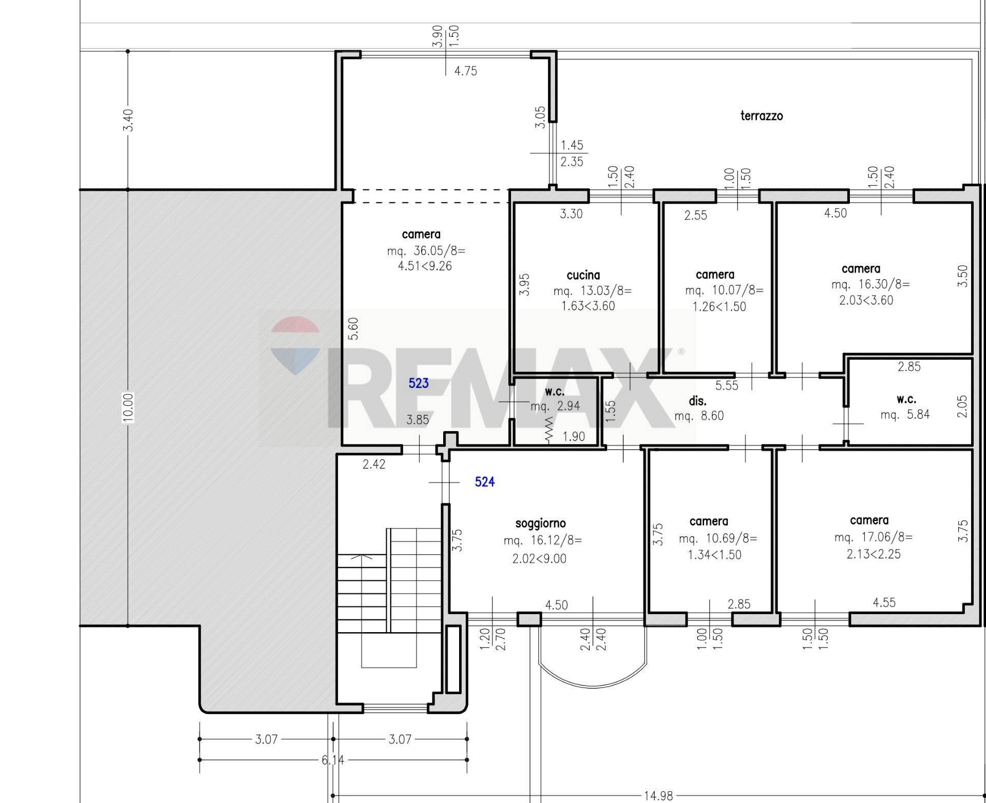 Pianta 2D - Casa semi indipendente Via Armando Cerbioni
 
14, Castelfiorentino - planimetria 1