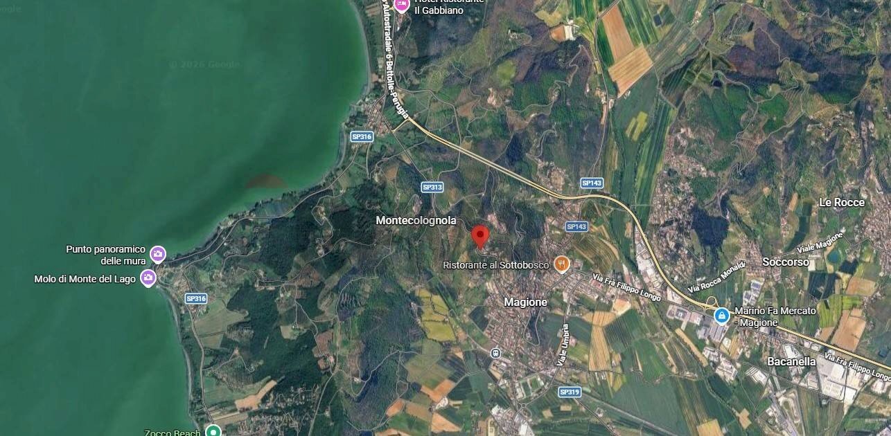 Posizione della mappa - Apartment Via del Bozzolo
 
3/c, Magione - photo 2