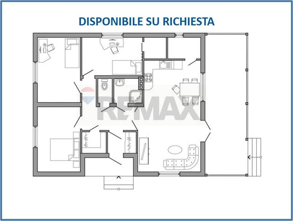 Pianta 2D - Apartment Via del Bozzolo
 
3/c, Magione - floor plans 1