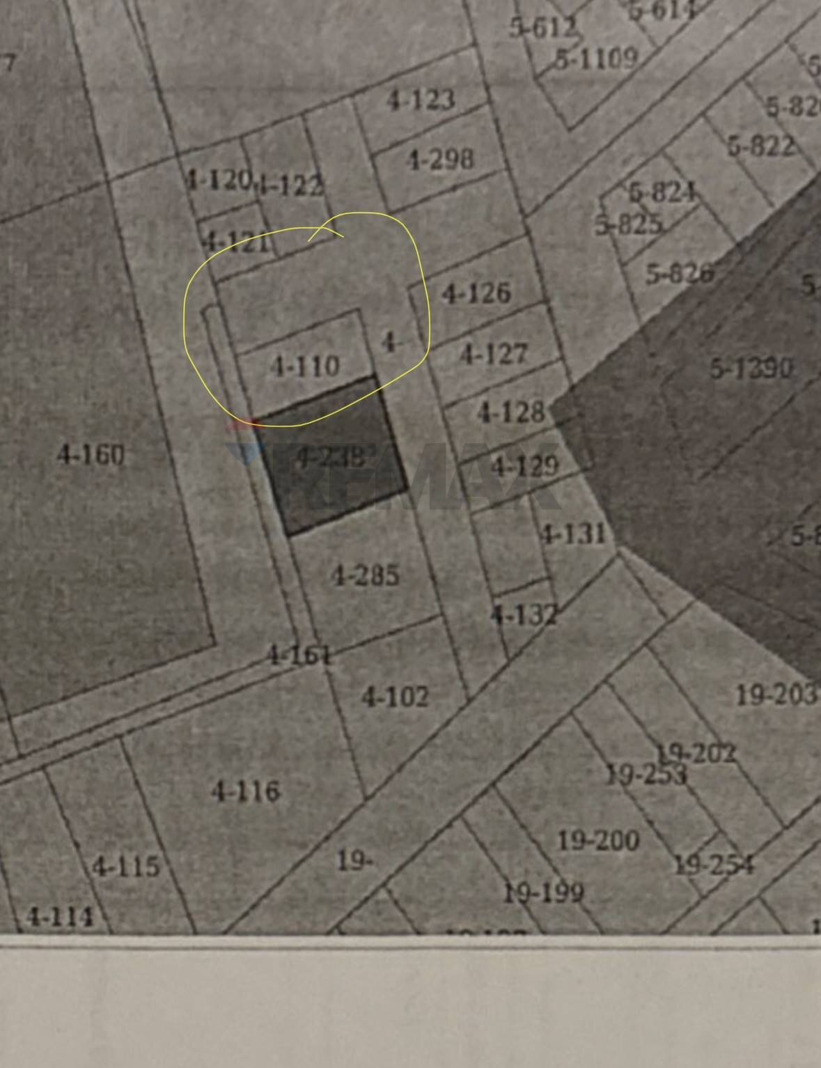 Pianta 2D - Building land Via Dante, Cassaro - floor plans 1