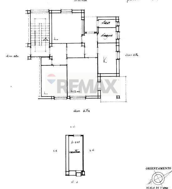 Pianta 2D - Apartment via del plebiscito
 
22, Ragusa - floor plans 1