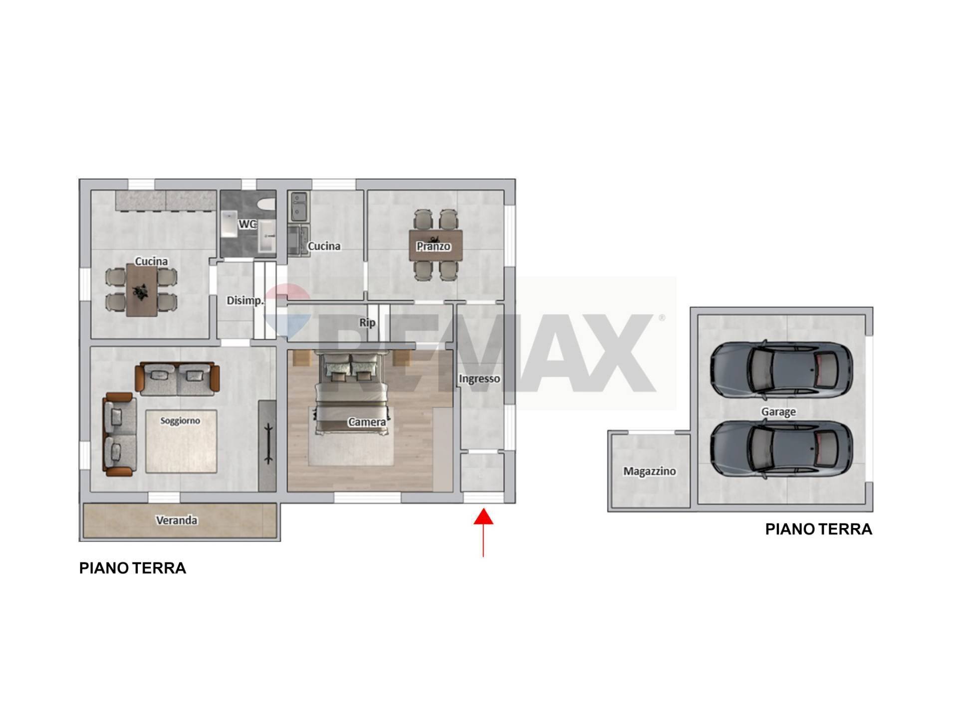 Pianta 2D - Casa indipendente Via G. Pascoli
 
5, Mirano - planimetria 1