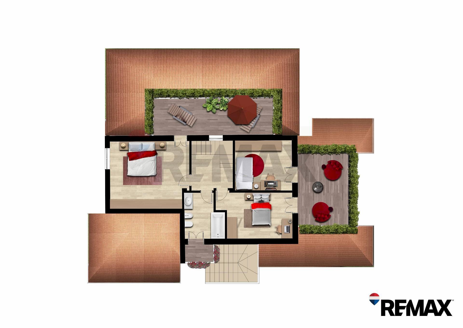 Pianta 2D - Casa indipendente Pianico - foto 3