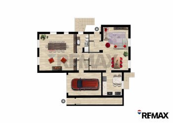 Pianta 2D - Casa indipendente Pianico - foto 2