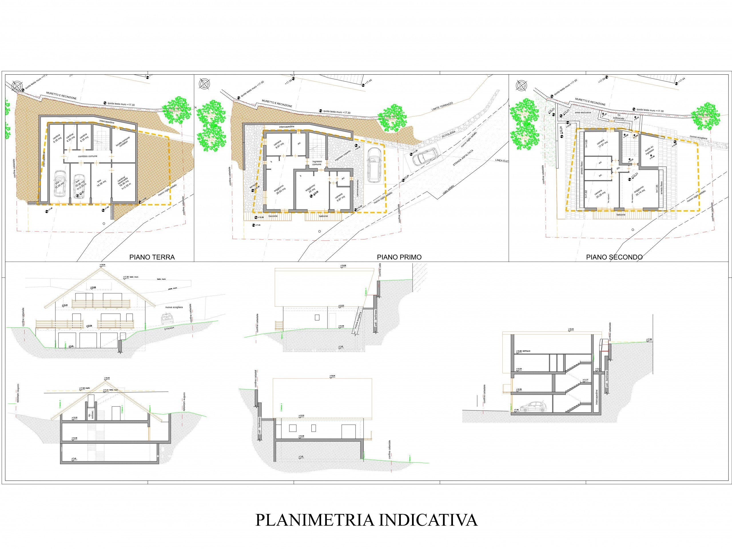 Foto 7 - Terreno edificabile Via Principale, Sauze di Cesana - planimetria 1