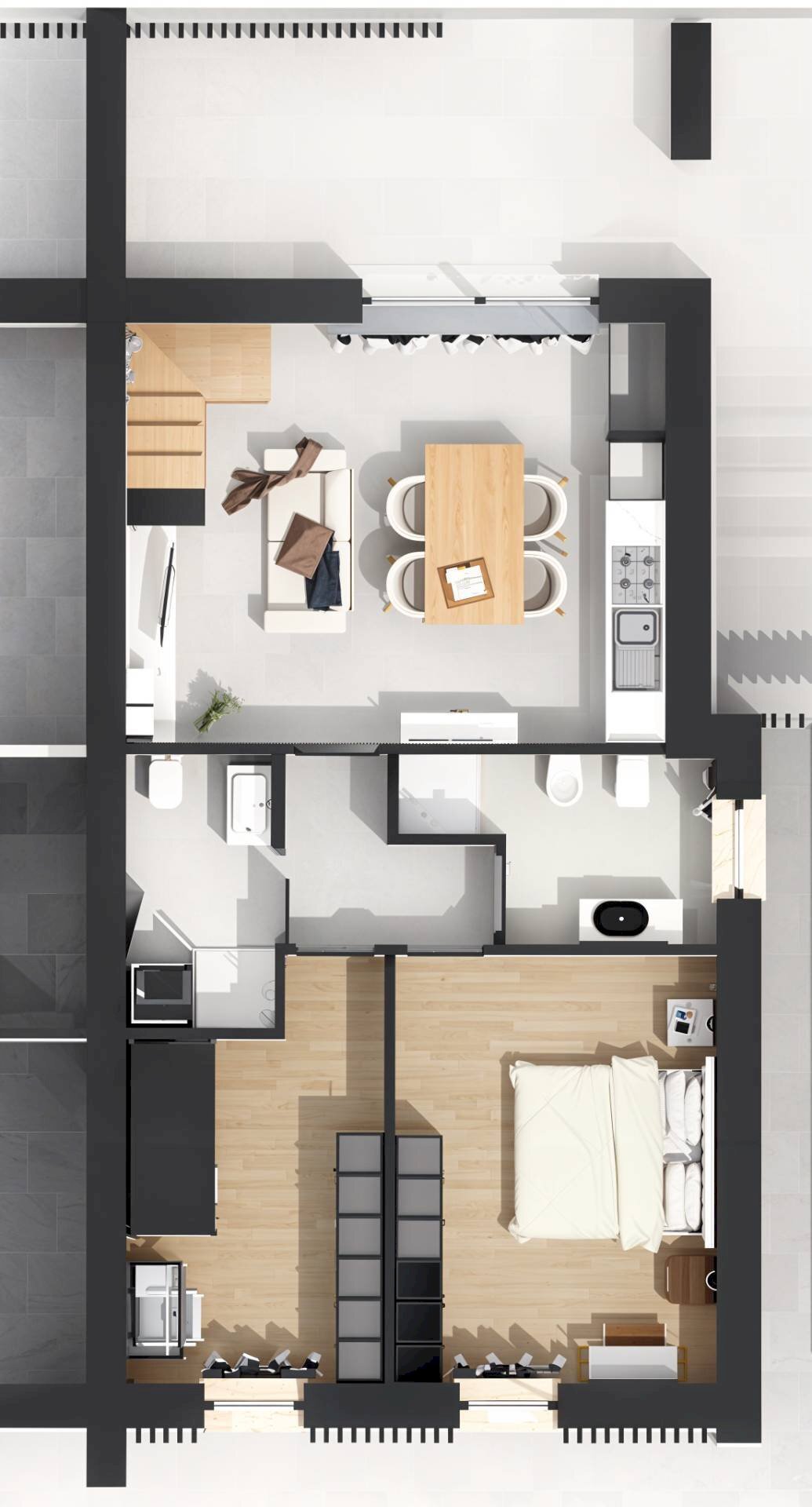 Foto 14 - Quadrilocale VIA SOTTOMONTE, Lazise - planimetria 1