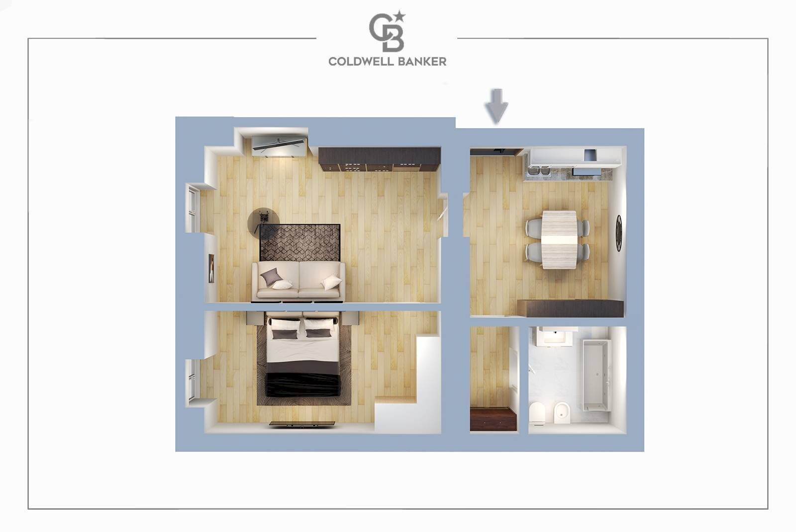 Foto 18 - Two-room apartment Piazza Pia
 
21, Albano Laziale - floor plans 1