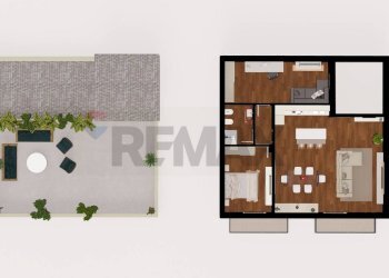 Pianta 2D - One-room apartment Via Giuseppe Pitrè
 
19, Terrasini - photo 14