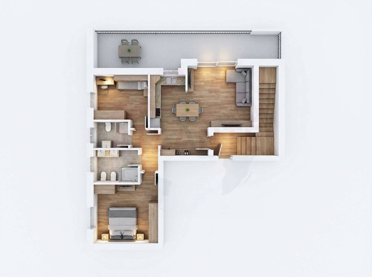 Foto 16 - Trilocale Comezzano
 
snc, Castelcovati - planimetria 1