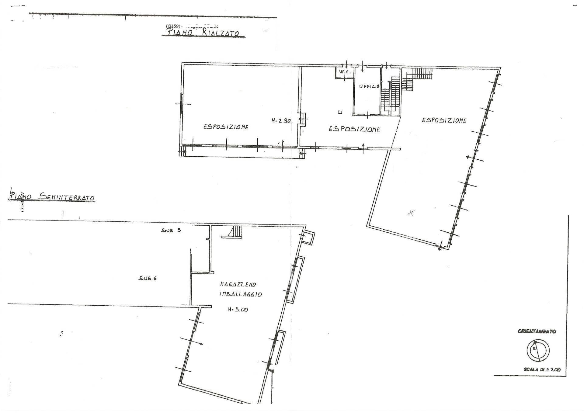 Foto 23 - Locale Commerciale Strada Statale 525
 
2, Osio Sopra - planimetria 1
