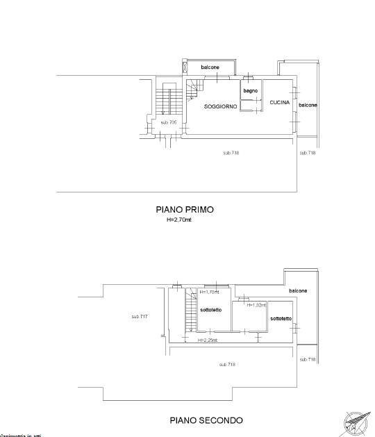 Foto 14 - Quadrilocale Via Marconi
 
2, Treviolo - planimetria 1