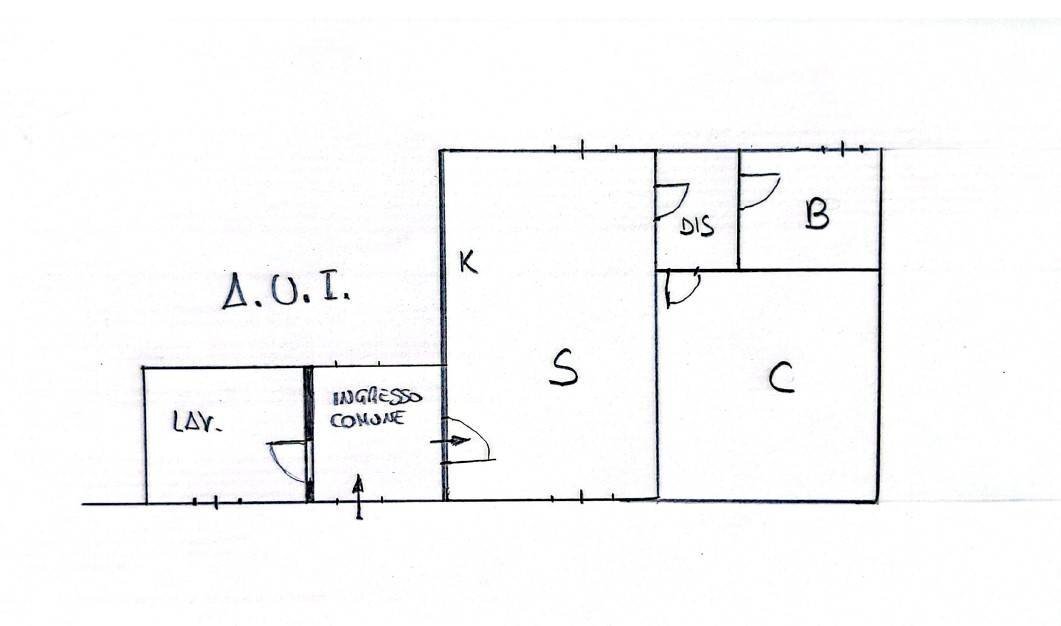 Foto 27 - Two-room apartment VIA Fontanelle
 
7, Polpenazze del Garda - floor plans 1