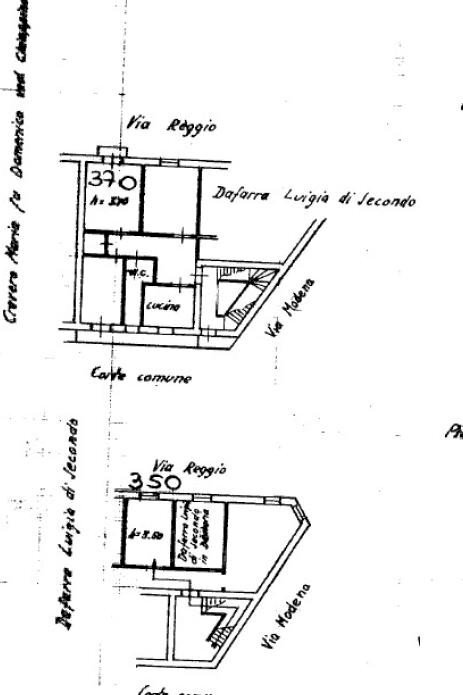 Quadrilocale via Modena, 44, Torino (zona Aurora) - planimetria 1