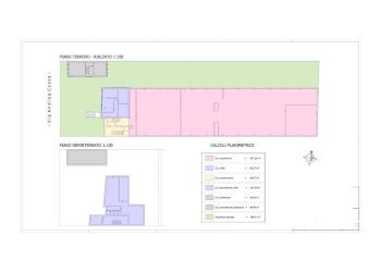 Planimetria - Capannone via Andrea Costa, Senago - foto 1