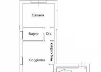 Planimetria - Bilocale Bologna (zona Massarenti) - foto 9