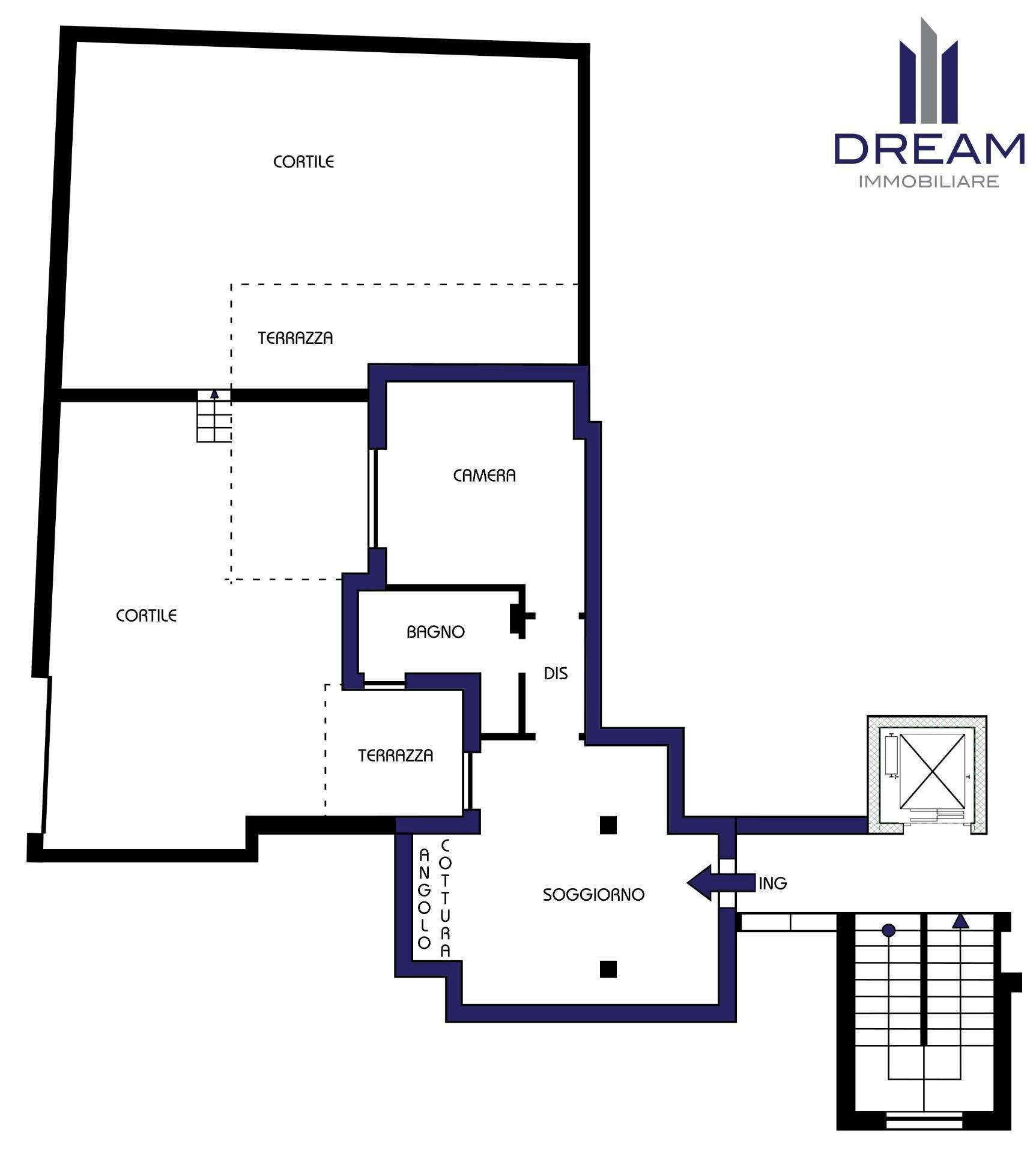 Foto 17 - Bilocale via Ungheria, Quartu Sant'Elena - planimetria 1