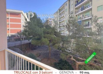 Balcone - Trilocale Genova (zona Marassi) - foto 8