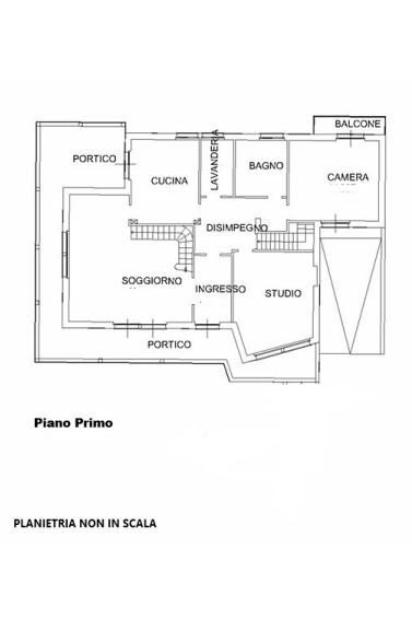 Villa strada Villabella, Giarole - planimetria 1