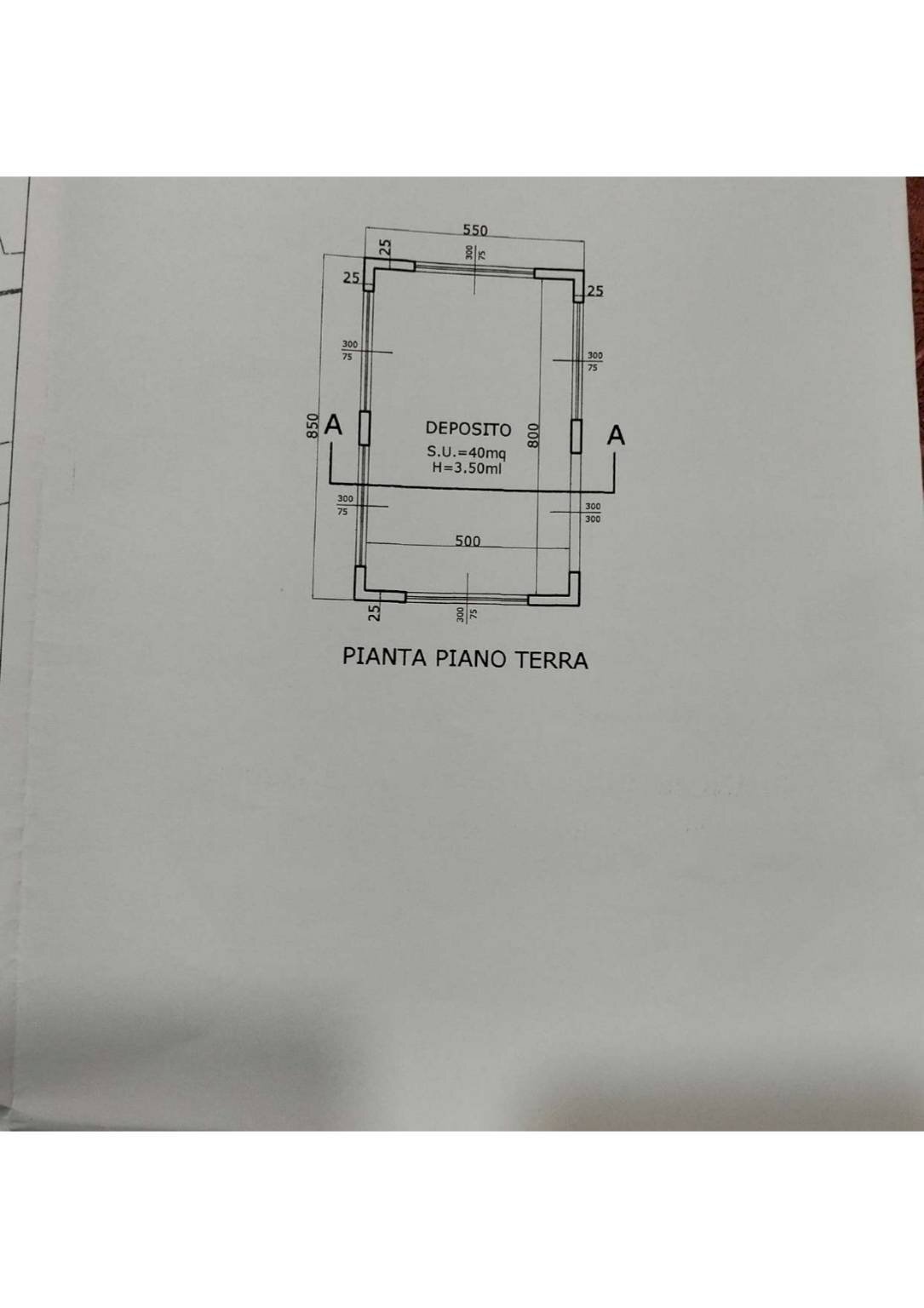 Villa S.P. Supersano/Scorrano - Contrada Montinati, Supersano - planimetria 1