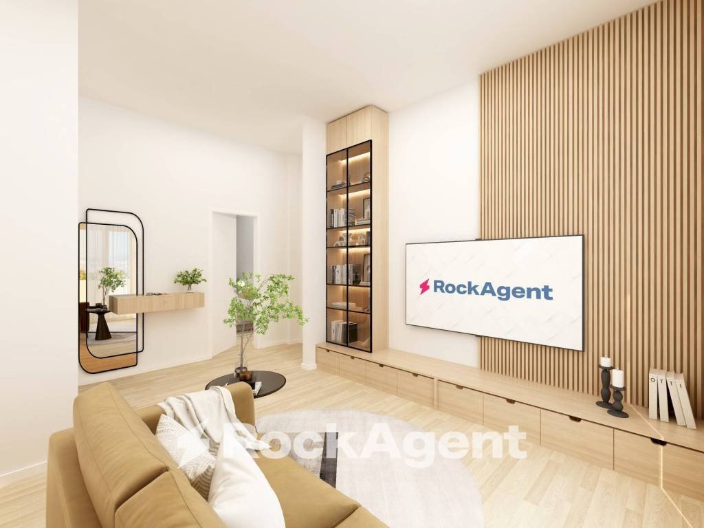 Salone - Trilocale via Camillo Vianson, Genova (zona Pegli) - foto 3