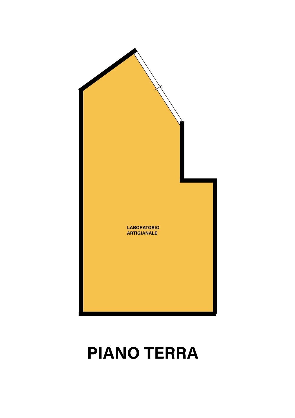Shop via Madonna delle Rose, Cesena - floor plans 1
