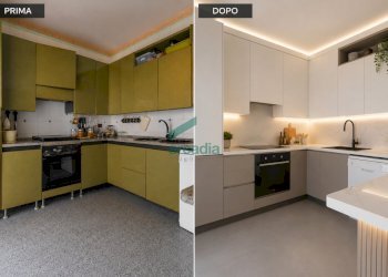 cucina prima e dopo via livatino - Four-room apartment Via Rosario Livatino 9, Bari - photo 12