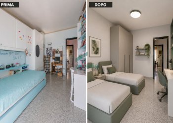 camera ragazzi prima e dopo - Four-room apartment Via Rosario Livatino 9, Bari - photo 21