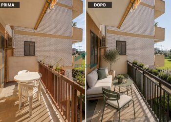 balcone prima e dopo - Four-room apartment Via Rosario Livatino 9, Bari - photo 28