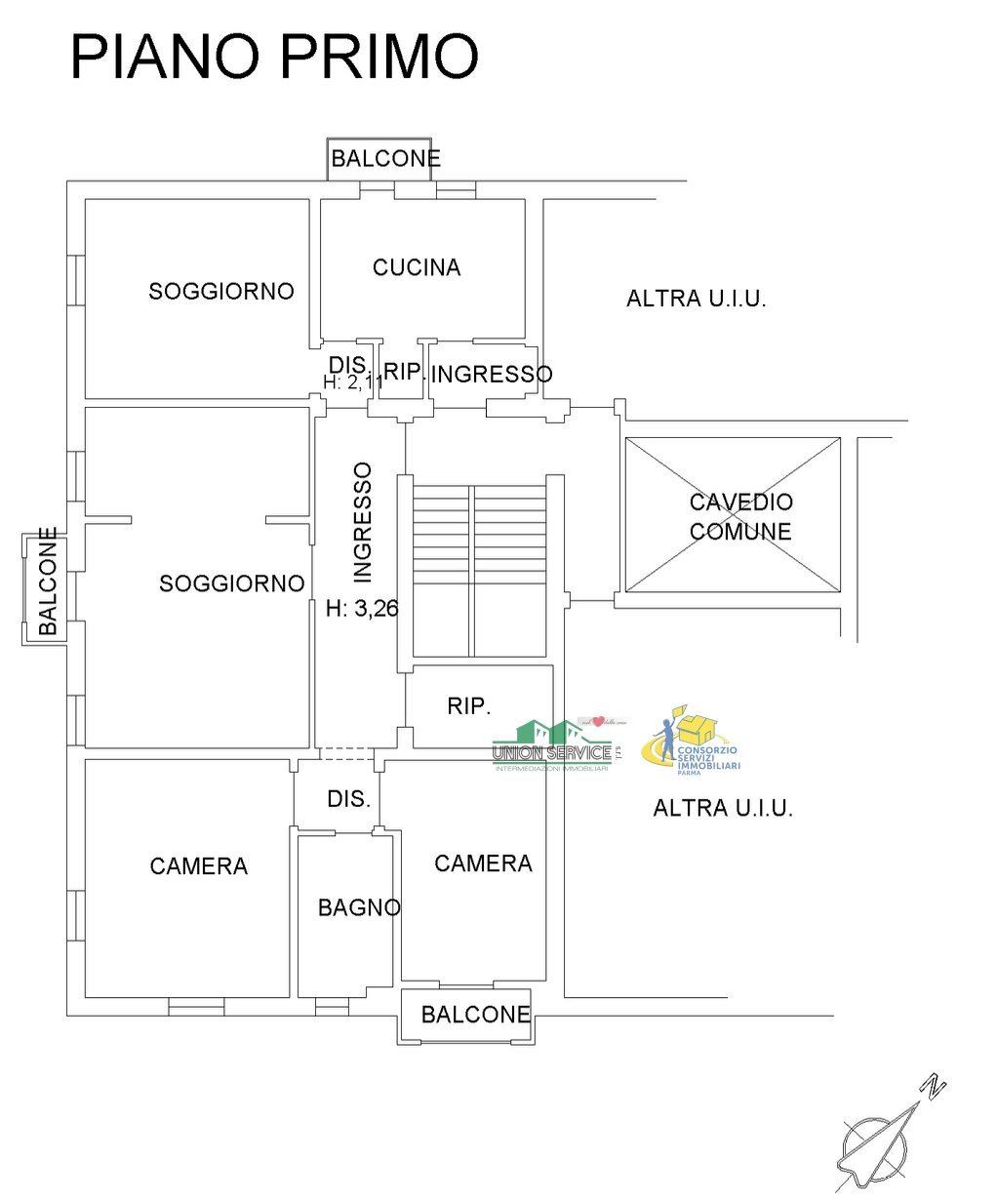 Screenshot 2026-02-25 alle 14.05.17.png - Appartamento Via Nicolò dell'Abate 30, Modena (zona Circoscrizione 1) - planimetria 1
