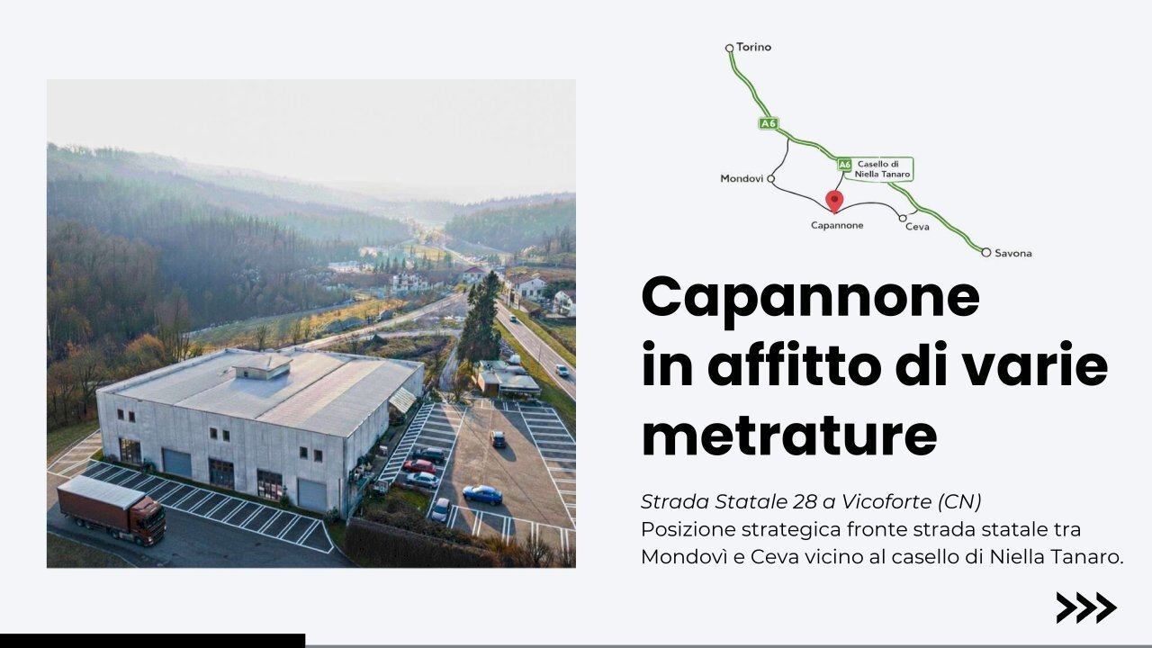 Affitto capannone a Vicoforte-1_page-0001.jpg - Locale Commerciale SS28 28, Vicoforte - foto 1