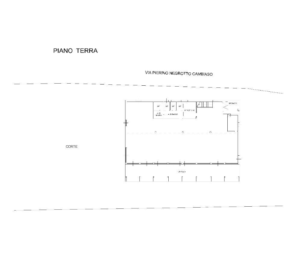 1.jpg - Locale Commerciale all'asta Via Pierino Negrotto Cambiaso 67, Genova (zona Rivarolo) - planimetria 1