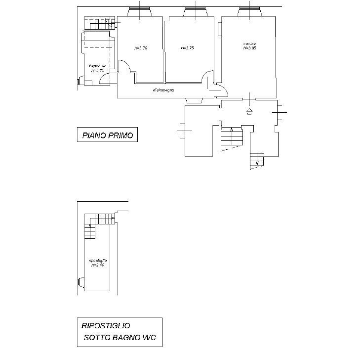 Planimetria.jpg - Appartamento Piazza Pier Vettori, Firenze - planimetria 1