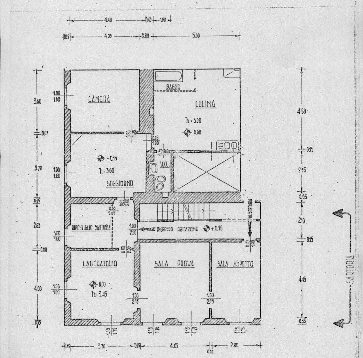 Planimetria.jpg - Appartamento Piazza Santa Trinita, Firenze - planimetria 1